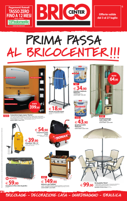 Prima passa al Bricocenter