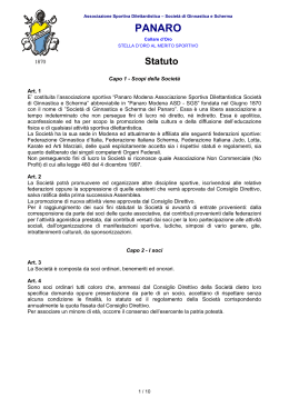 Scarica Statuto in vigore