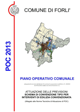 convenzione tipo ediliza convenzionata