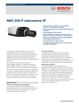 NBC-255-P telecamera IP