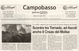 Il CNSAS collabora con l`Aeronautica Militare per le operazioni di