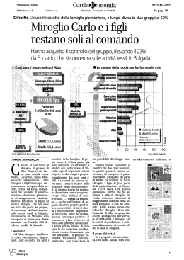 Corriert&igrave;onornia