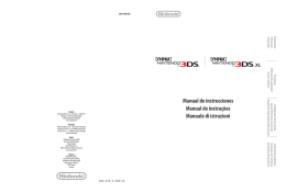 Manual de instrucciones Manual de instru&ccedil;&otilde;es Manuale di istruzioni