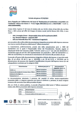 Verbale seduta 27/10/2014