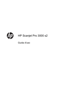 HP Scanjet Pro 3000 s2 Guida d`uso
