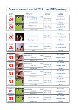 Scarica il pdf - Diaz Accademy