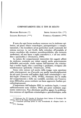 Scarica il documento: Comportamenti EEG e tipi di reato