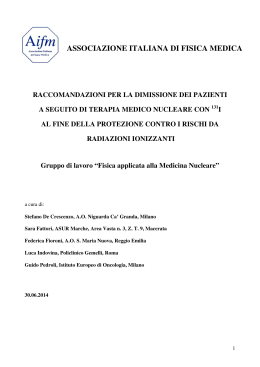 Continua - Associazione Italiana di Fisica in Medicina