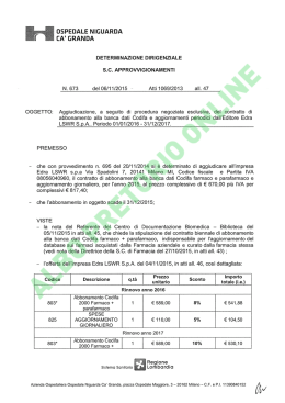 OSPEDALE NIGUARDA CA` GRANDA