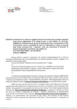 Documento completo - Ordine Ingegneri della provincia di Cagliari