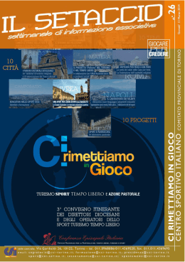 Setaccio 26 - CSI Torino