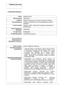 disease progetto