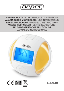 istruzioni multilingua