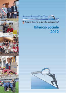 Il Bilancio Sociale 2012 - Associazione Romagnola Ricerca Tumori