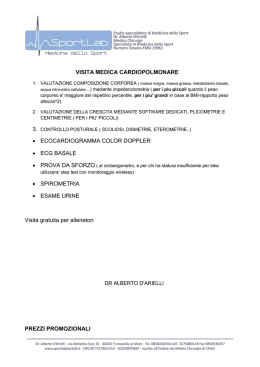 convenzione visita medica agonistica