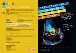 ECOCARDIOGRAMMA COLOR-DOPPLER: DALL`INDICAZIONE AL