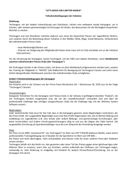 &ldquo;LET`S MOVE FOR A BETTER WORLD