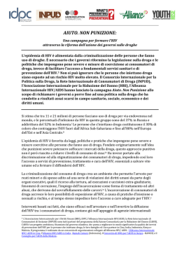 AIUTO. NON PUNIZIONE: - Support. Don`t Punish.
