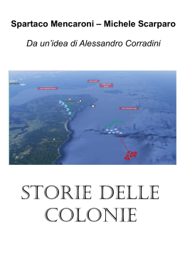 STORIE DELLE COLONIE - Franco Maria Boschetto