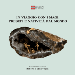 in viaggio con i magi. presepi e nativit&agrave; dal mondo