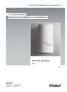 Istruzioni d`installazione atmoTEC exclusive
