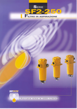 Catalogo serie SF2-250