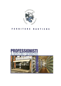 Sez.Materiale ed accessori vari