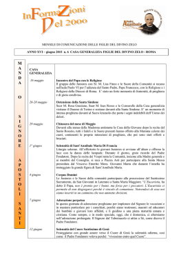 Informazioni Giugno 2015 n.06