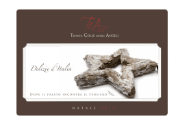 Delizie d`Italia - tenuta colle degli angeli
