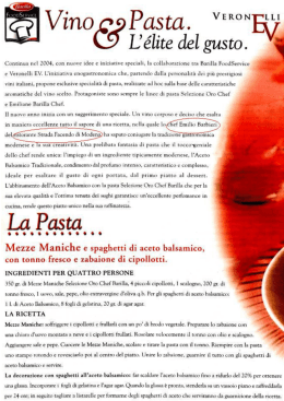 vinoepasta - Ristorante Strada Facendo