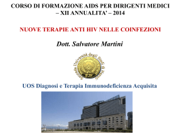 Martini - Nuove terapie anti Hiv nelle coinfezioni