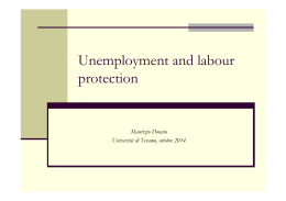 Unemployment and labour protection