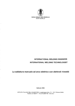 INTERNATIONAL WELDING ENGINEER