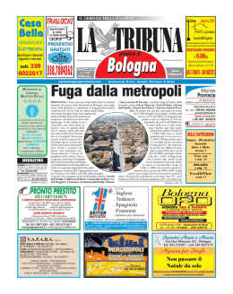 Fuga dalla metropoli