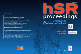 Full HSR proceedings Vol. 1