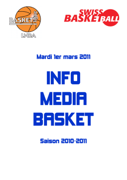 Mardi 1er mars 2011 Saison 2010-2011 - 1-2-3-4-5