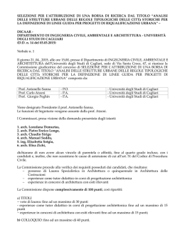 Verbale valutaz titoli &ndash; b. borsa 14 - Dipartimenti