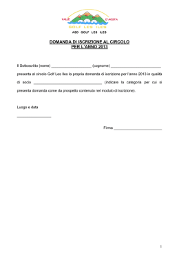 modulo socio 2013 nuovi def