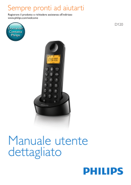 Manuale utente dettagliato