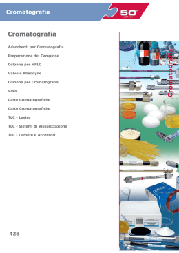 Cromatografia Cromatografia