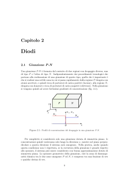 Diodi - Centro Didattico di Calcolo