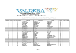 Comuni di Bientina, Buti, Calcinaia, Capannoli, Casciana Terme