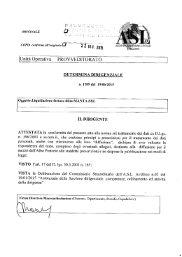 3719 23062015 PROVV N 1589 DEL 2015 LIQUIDAZIONE DITTA