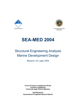 SEA-MED 2004 - Università degli Studi di Messina