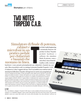 TWO NOTES TORPEDO C.A.B.