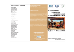 Scarica il programma - Azienda Ospedaliera Brotzu