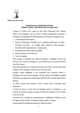 Visualizza graduatoria