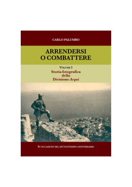 Scarica la storia fotografica della Divisione Acqui
