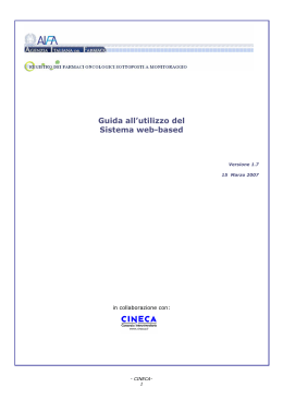 Guida Utente per Medico e Farmacista ospedaliero