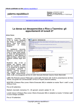 La Repubblica, Palermo_27 luglio 2015